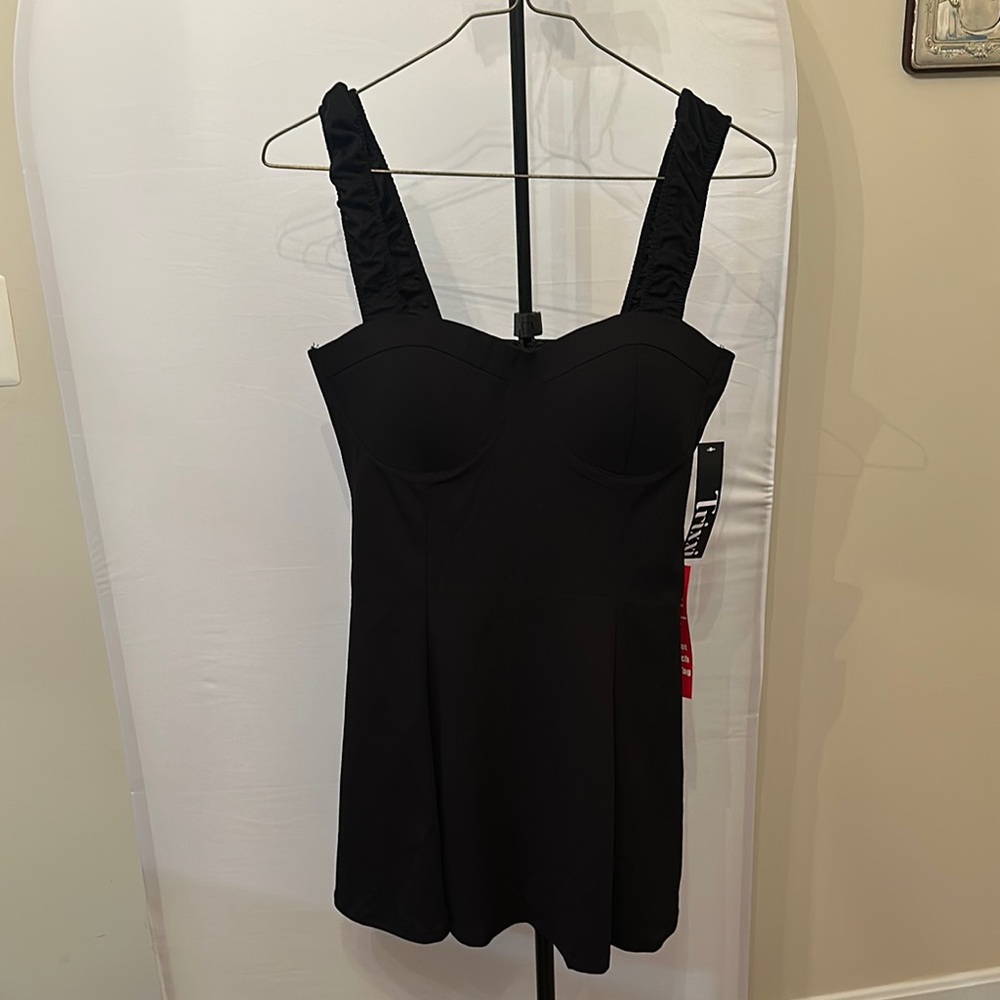 Trixxi Black Sleeveless Dress